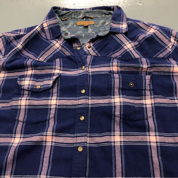 Jachs Girlfriend Flannel Snap Button Down Shirt Women’s Size XXL - Picture 3 of 5